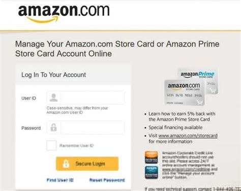Check amazon pay credit card features, key benefits. Amazon Store Card Login - www.amazon.com store card ...
