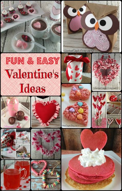 Pair any of these ideas with quality son or daughter time. The Best Valentine's Day Ideas 2015 - Sweet and Simple Living