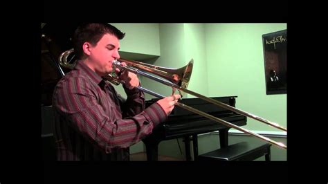 How To Play The Trombone Slide Positions Youtube
