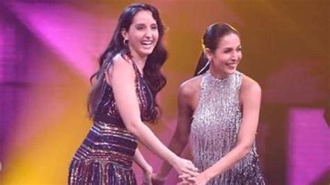 Nora Fatehi Is Back On Indias Best Dancer On Public Demand Shakes A Leg With Malaika Arora