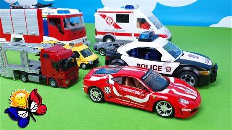 Article précédent comment dessiner eva queen. Des dessins animés sur les voitures. Camion de pompiers ...