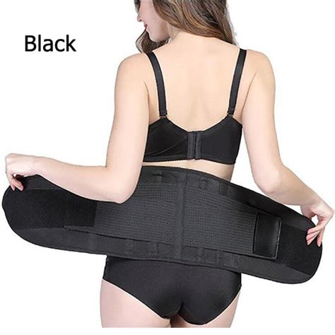 Women Medical Lower Back Brace Posture Correction Waist Belt Spine