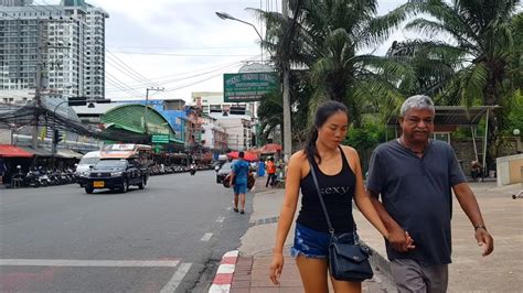 Pattaya Second Road Massage Parlours Thailand Youtube