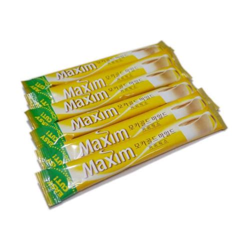 Maxim Mocha Gold Mild Coffee Mix Stick Rr Korean Shop