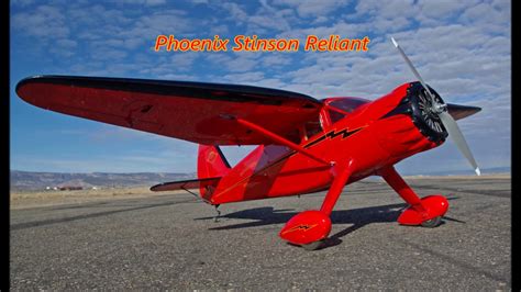 Phoenix From Tower Hobbies Rc Stinson Reliant Oninboard Camera Views