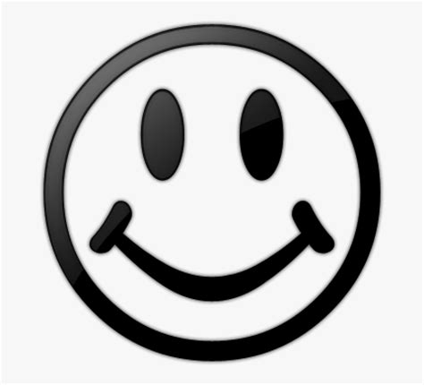 Happy Emoji Clip Art Black And White Images And Photos Finder