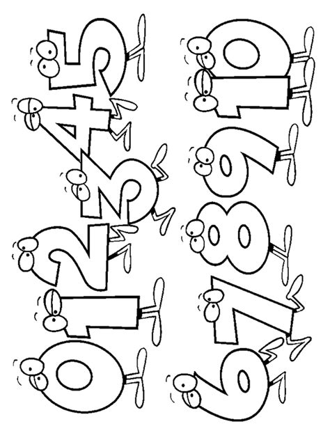 Bojanke Za Decu Brojevi Modelos De Alfabeto Moldes De Stencil Images