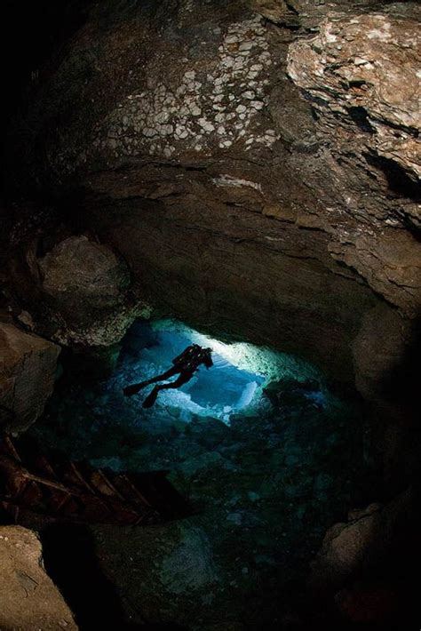 Orda Cave Inspirefirst Cave Diving Underwater Caves Underwater