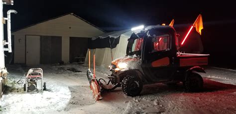 Buyers Guide A Comprehensive Look At Snow Plows For The Kubota Rtv