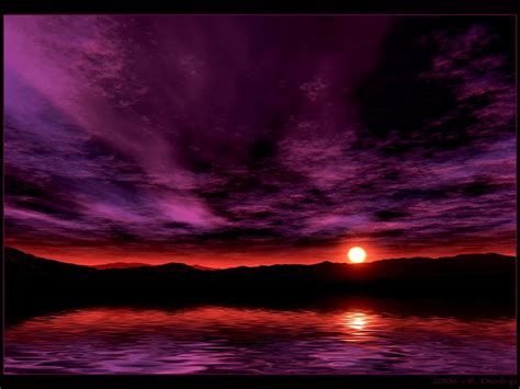 Purple Sunset Cloud Wallpapers Top Free Purple Sunset Cloud