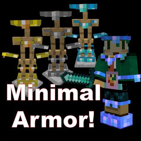 Minimal Armor Resource Packs Minecraft