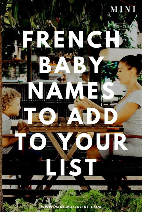 Französische Babynamen schicke Mädchennamen und Jungennamen