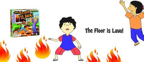 The Floor Is Lava Interactive Board Game For Kids And Adults Todays