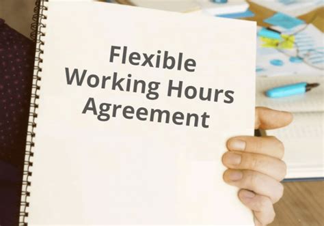 Flexible Working Hours Agreement Public Service Association