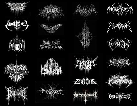 Death Metal Black Heavy Text Typography Poster Logo Wallpapers