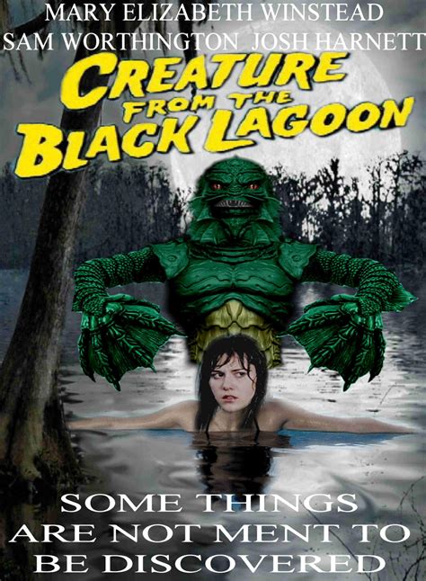 Creature From The Black Lagoon Remake Poster By Weylandyutanicorp On