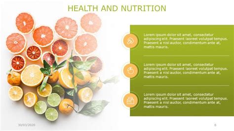 Top Nutrition Powerpoint Template Powerpoint Template