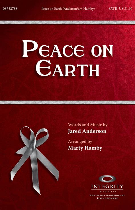 Peace On Earth Jared Anderson Noten Für Gemischten Chor