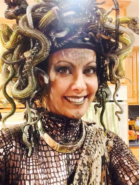 I created the snake hair headdress from backer rod (a home improvement item), model. DIY Medusa costume | Diy medusa costume, Medusa costume ...