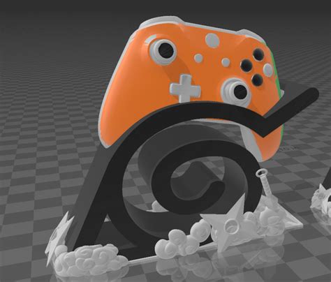 Stl File Naruto Xbox Controller Holder 🎮・model To Download And 3d Print