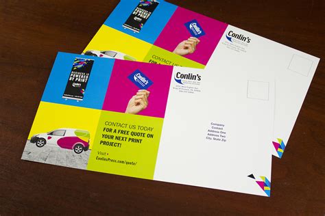 Business Is Powered By Print Direct Mail Postcard