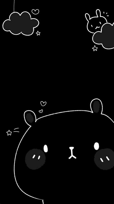 20 Greatest Kawaii Wallpaper Aesthetic Black You Can Use It Free