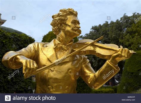 Monument To The Composer Johann Strauss 1825 1899 Stadtpark Vienna