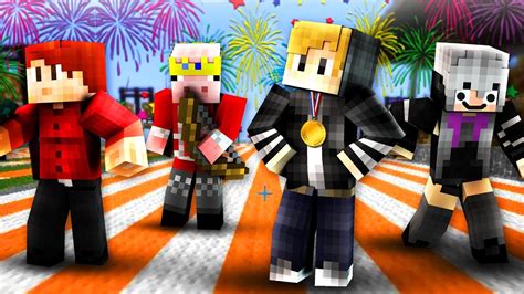 Hypixel Olympics Part 1 W Technoblade Ibeaturscore And Thebestginger13