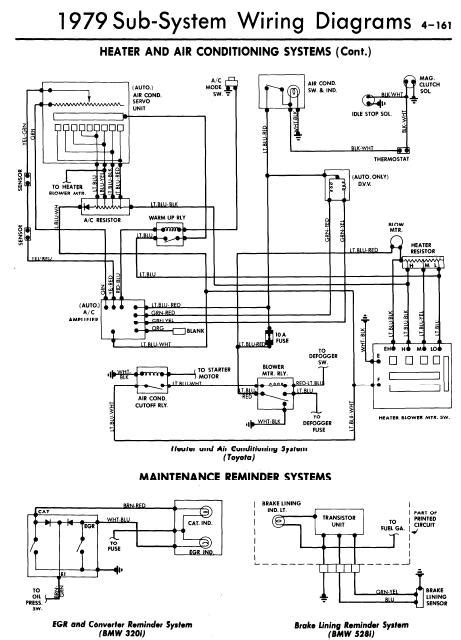 Car air conditioner electrical wiring. repair-manuals: All Models 1978 Heater and Air Conditioning Systems Wiring Diagrams