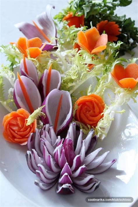 Food Decoration Food Decoration Food Garnishes Vegetable Decoration