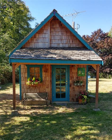 Rustic Woodshed Rustic Garden Shed And Building
