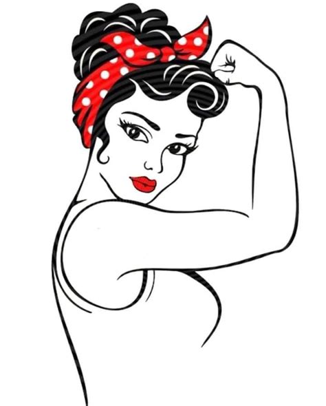 Silhouette Cameo Projects Silhouette Design Girl Power Ideas Pin Up