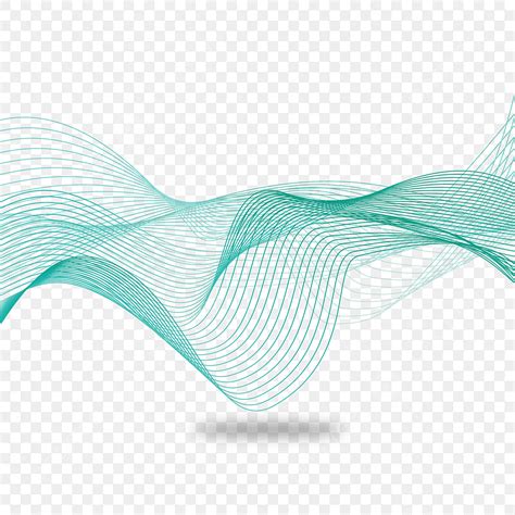 Blue Abstract Wave Vector Design Images Abstract Lines In The Form Of