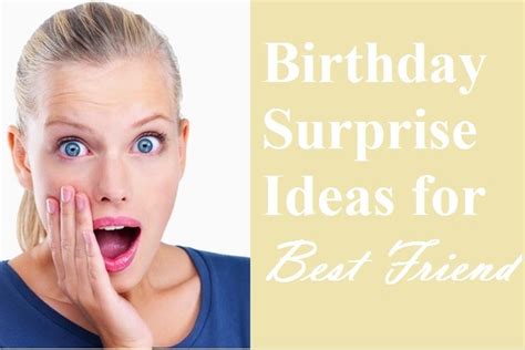 Surprise birthday party ideas for best friend in lockdown. 20 best images about Birthday Ideas on Pinterest | Best ...