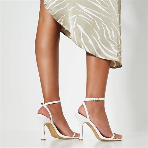 I Saw It First Barely There Strappy Heels Heeled Sandals
