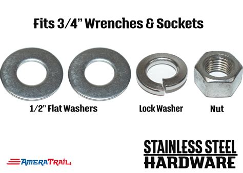 Stainless Steel Bolt 12 X 6 Hex Head Available W Nut And Washer