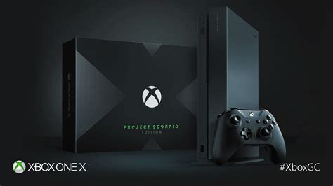 Xbox One X Project Scorpio Edition Comes In A Cool Original Xbox Style