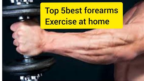 Forearms Workout At Home Forearms Lockdown 5 Best Exercise At