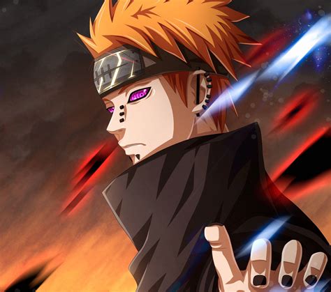 Download Naruto Pain In Side View Wallpaper