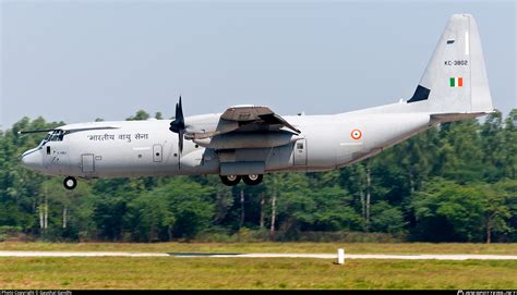 Kc 3802 Indian Air Force Lockheed Martin C 130j Super Hercules Photo By