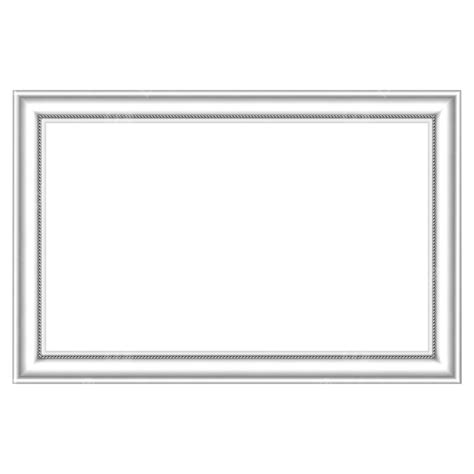 Simple Silver Frame Border Frames Borders Photocall Png Transparent