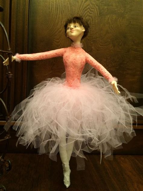 Balerina Hand Made Interior Flexible Doll By Fox Dalia