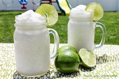 I find it to be even more refreshing than lemonade or water for that matter. Frozen Coconut Limeade - Dessert Now, Dinner Later!