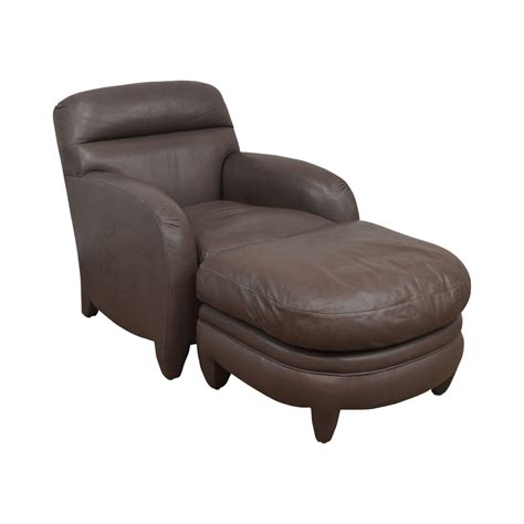Create your own comfortable reading corner with one of room & board's modern lounge chairs. Donghia Leather Lounge Chair With Ottoman | Chairish