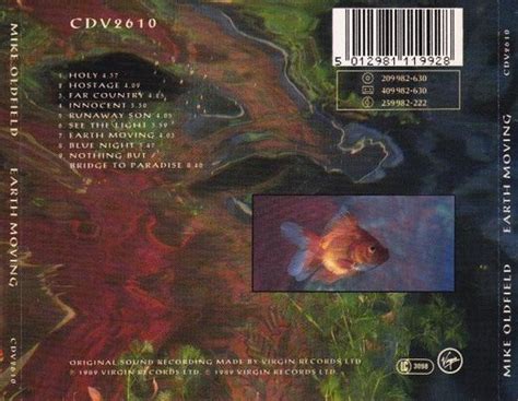 Earth Moving Mike Oldfield Cd Album Muziek