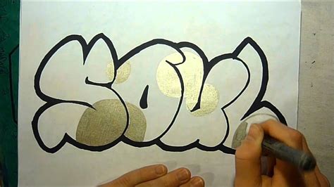 How To Draw Graffiti Letters 13 Steps With Pictures