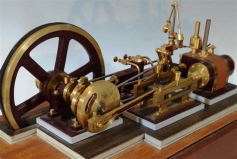 Working Scale Model Stationary Steam Engine Lot 262a