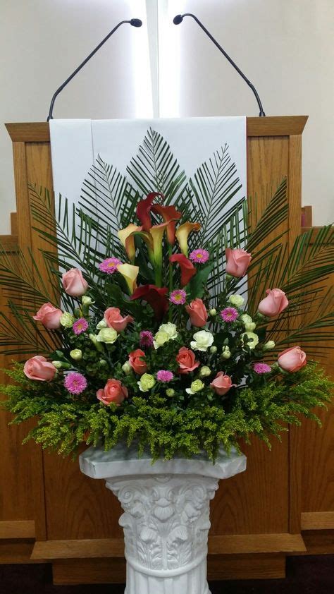Flowers Arrangements For Church Pulpit 50 Super Ideas
