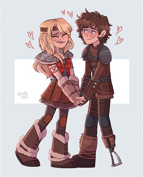 Astrid Hofferson Hiccup Haddock
