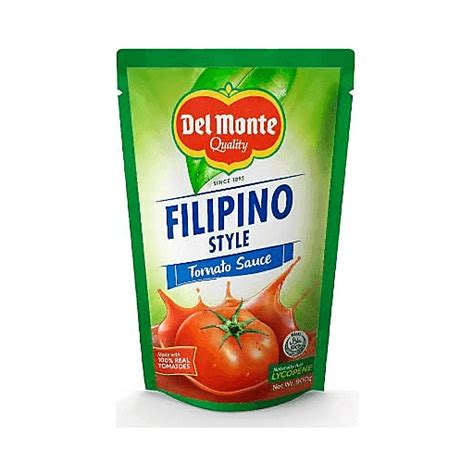 Del Monte Tomato Sauce Filipino Style 900g Pasta Sauces Walter Mart